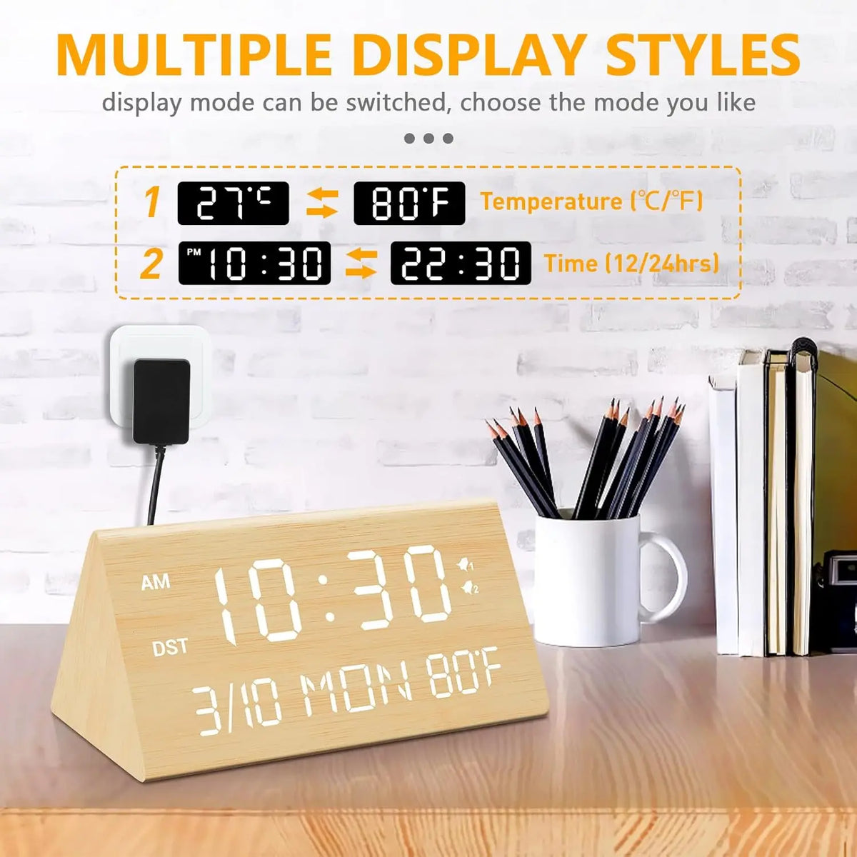 radio réveil moderne