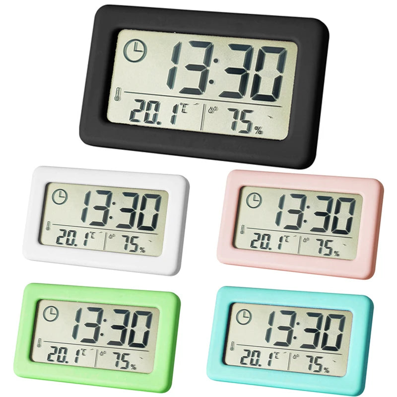 Réveil Digital Multifonction Température Humidité LED Bureau