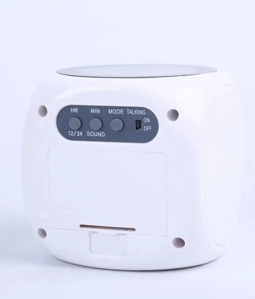 Réveil Projection Digital Vocal Température Plafond Snooze