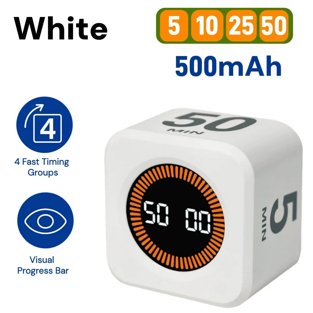 Réveil Minuteur Pomodoro Visuel Silencieux Flip TDAH