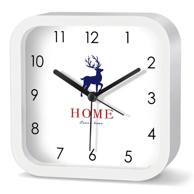 Réveil Enfant Carré Animaux Déco Chambre Apprentissage