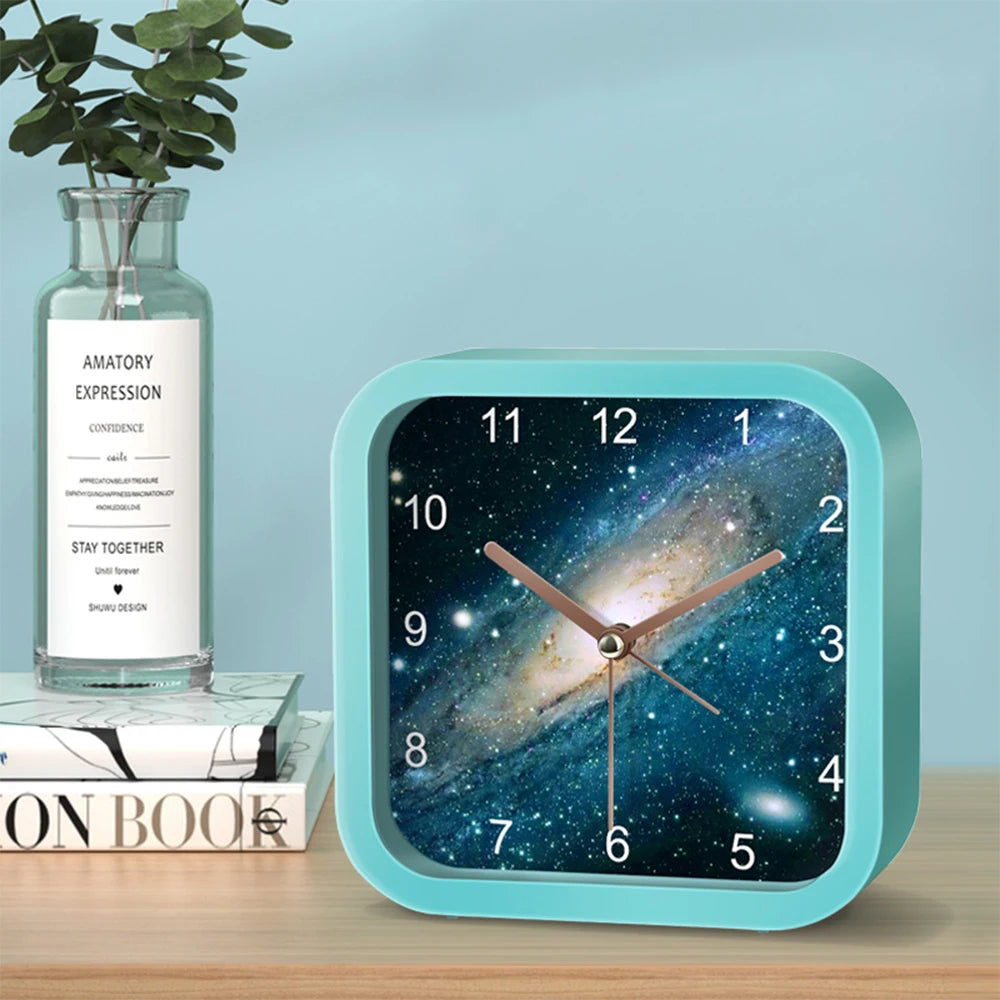 Réveil enfant carré animal mignon apprendre l'heure.