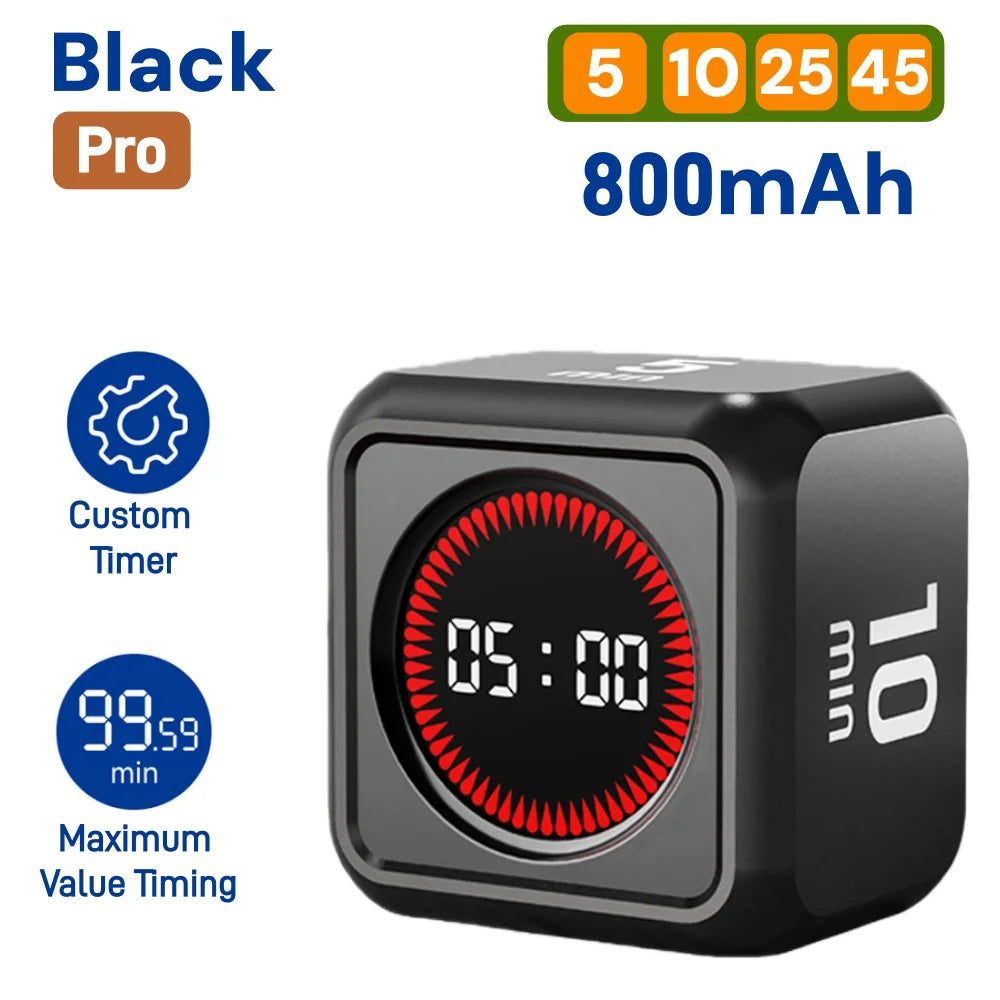 Réveil Minuteur Pomodoro Visuel Silencieux Flip TDAH