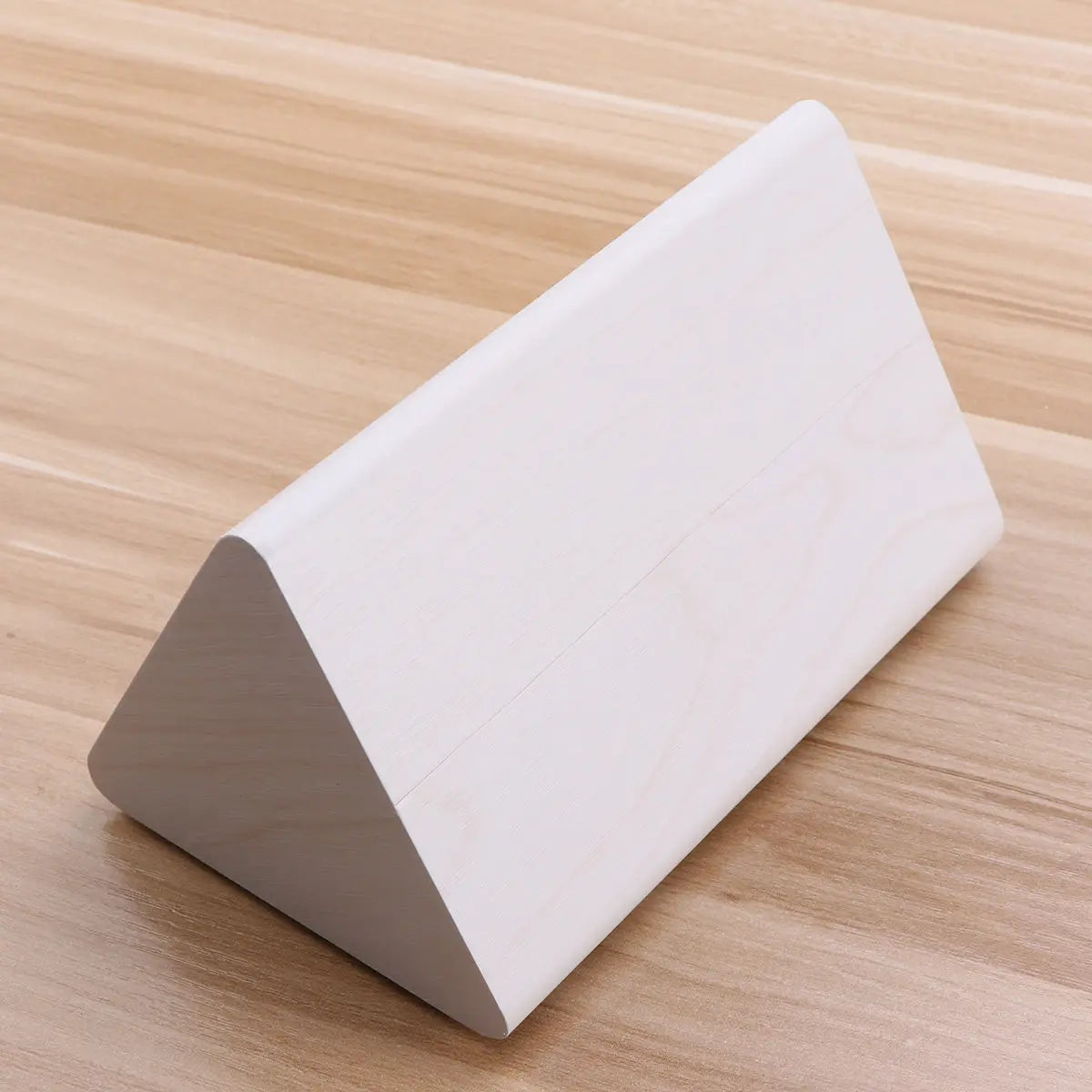 Réveil LED numérique bois, température, luminosité réglable.