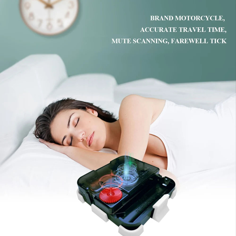 Réveil enfant animaux mignons dessin animé coloré.