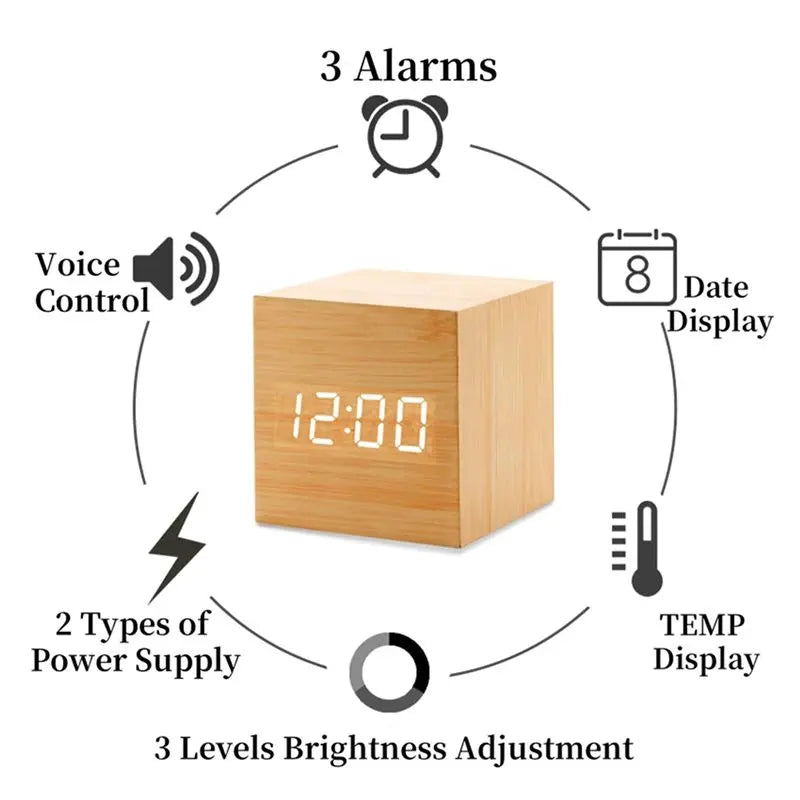 réveil gros chiffres
