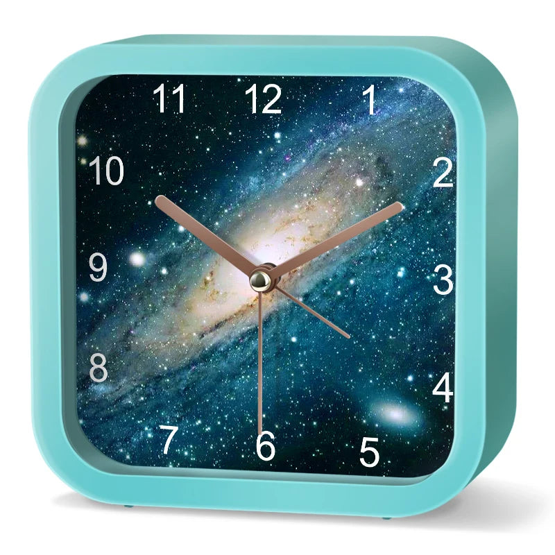 Réveil Enfant Carré Animaux Déco Chambre Apprentissage